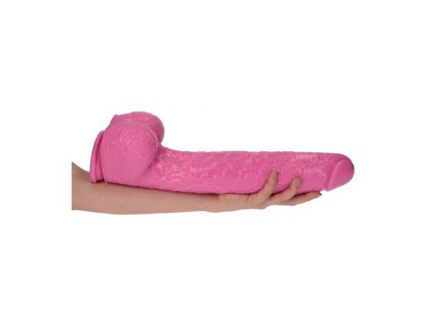 Gigantyczne dildo Toyz4lovers Italian Cock różowe 40 cm - 6