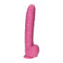 Gigantyczne dildo Toyz4lovers Italian Cock różowe 40 cm - 3