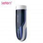 Masturbator Leten rotacyjny z wibracjami niebieski 32 cm - 3