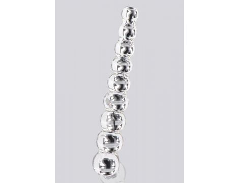 Dildo szklane ToyJoy Frozen Fountain transparentne 22 cm