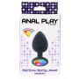 Korek analny ToyJoy Booty Jewel silikonowy czarny 8 cm - 3
