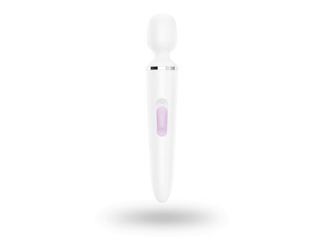 Wibrator Satisfyer Wand-er Woman (Biały/Chrom) - 2