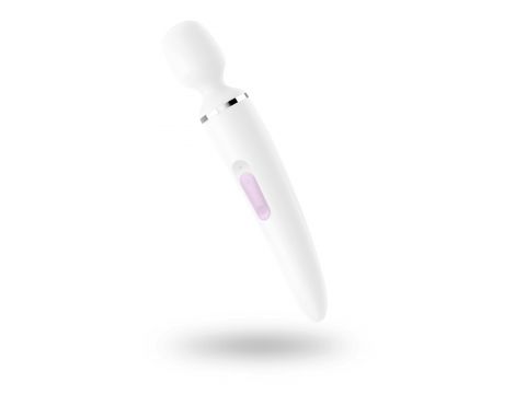 Wibrator Satisfyer Wand-er Woman (Biały/Chrom) - 5
