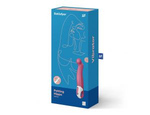 Wibrator punktu G Satisfyer Petting Hippo 23 cm wodoodporny