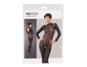 Bodystocking z koronkowym kołnierzem NO:XQSE M/L