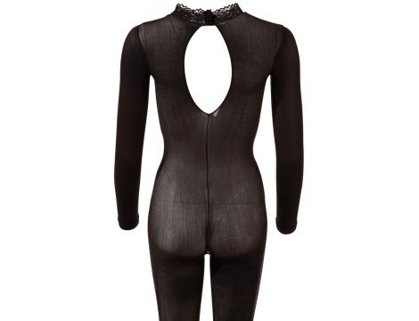 Bodystocking z koronkowym kołnierzem NO:XQSE M/L - 12