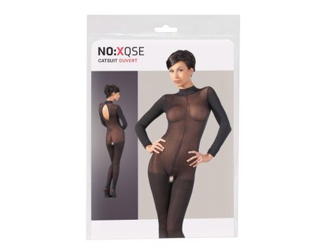 Bodystocking z koronkowym kołnierzem NO:XQSE M/L