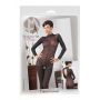 Bodystocking z koronkowym kołnierzem NO:XQSE M/L - 3