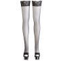 Pończochy siatkowe Cottelli LEGWEAR czarne M - 9