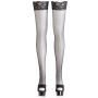 Pończochy siatkowe Cottelli LEGWEAR czarne M - 12