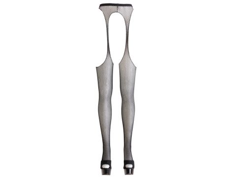 Rajstopy siatkowe Cottelli LEGWEAR czarne S/M - 7