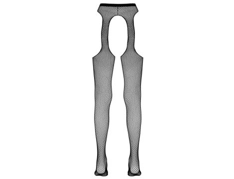 Rajstopy siatkowe Cottelli LEGWEAR czarne S/M - 12