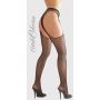 Rajstopy siatkowe Cottelli LEGWEAR czarne S/M - 10