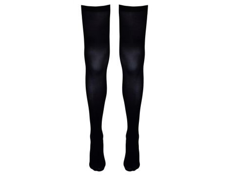 Pończochy siatkowe z szwem Cottelli LEGWEAR M/L - 10