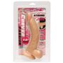 Dildo realistyczne zakrzywione NMC naturalne 19 cm - 3