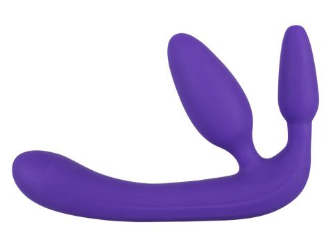 Strapon bez pasków silikonowy 20 cm - 3