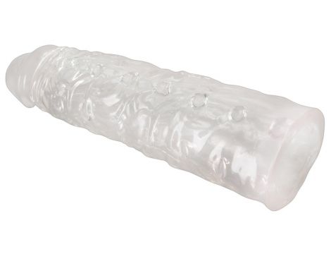 Przedłużka na penisa XTension Sleeve przezroczysta TPE 22 cm - 6