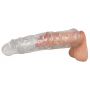 Przedłużka na penisa XTension Sleeve przezroczysta TPE 22 cm - 9