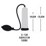 Pompka penisowa Mister Boner Professionals Power z miarką 25 cm - 11
