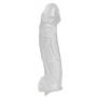 Przezroczysta przedłużka na penisa Crystal Clear z pierścieniem 23 cm - 5