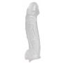 Przezroczysta przedłużka na penisa Crystal Clear z pierścieniem 23 cm - 4