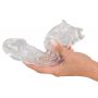 Przezroczysta przedłużka na penisa Crystal Clear z pierścieniem 23 cm - 12
