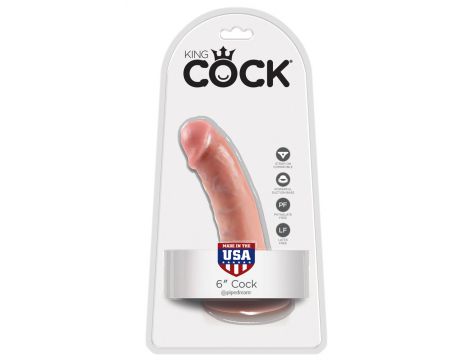Dildo realistyczne King Cock 16 cm z przyssawką - 2