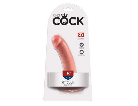 Dildo realistyczne King Cock 16 cm z przyssawką