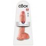 Dildo King Cock z jądrami PVC 25 cm - 2