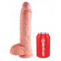 Dildo King Cock z jądrami PVC 25 cm - 5