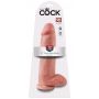 Dildo King Cock z jądrami PVC 30,5 cm - 2