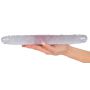 Dildo podwójne Crystal Clear 34 cm PVC - 9