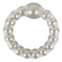 Pierścień erekcyjny silikonowy NMC Maximum Metal Ring z kulkami 2 5 cm - 5