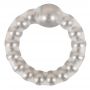 Pierścień erekcyjny silikonowy NMC Maximum Metal Ring z kulkami 2 5 cm - 4