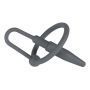 Silikonowy penis plug z pierścieniem na żołądź Penisplug 6,3 cm - 4
