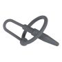 Silikonowy penis plug z pierścieniem na żołądź Penisplug 6,3 cm - 5