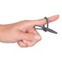 Silikonowy penis plug z pierścieniem na żołądź Penisplug 6,3 cm - 13