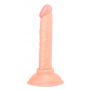 Dildo realistyczne żylaste różowe NMC 16 cm z przyssawką PVC - 2