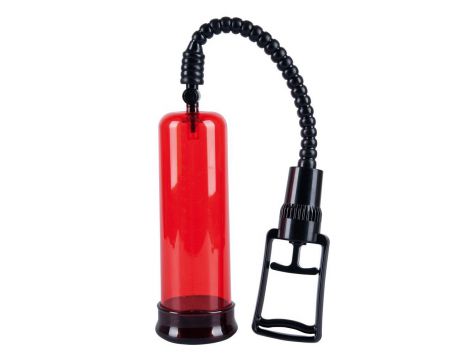 Pompka do penisa You2Toys Air Control czerwona 22 cm - 3
