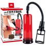 Pompka do penisa You2Toys Air Control czerwona 22 cm - 2