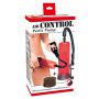 Pompka do penisa You2Toys Air Control czerwona 22 cm - 3