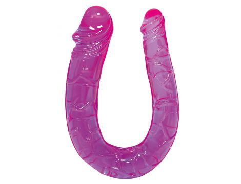 Dildo podwójne Sex Talent You2Toys fioletowe 29 cm - 3