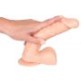 Dildo realistyczne European Lover duże 22 5 cm TPE - 15