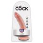Dildo King Cock z przyssawką 7 cali cieliste 20,5 cm - 2