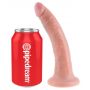 Dildo King Cock z przyssawką 7 cali cieliste 20,5 cm - 5