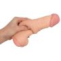 Masturbator Nature Skin 2w1 przedłużka penisa TPE 21 cm - 4