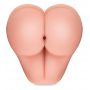 Masturbator Nature Skin 2w1 przedłużka penisa TPE 21 cm - 12