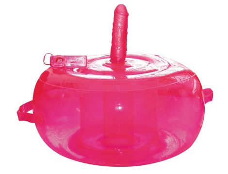 Wibrujące krzesło nadmuchiwane sex fotel pufa - 3