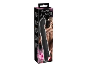 Wibrator analny falisty You2Toys czarny 18 cm na baterie