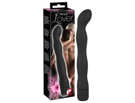 Wibrator analny falisty You2Toys czarny 18 cm na baterie - 9